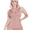 Fajas Postpartum Faja after Tummy Tuck Post-Op Open Bust Panty Shapewear Bodysuit Powernet - Mocha/Beige/Black