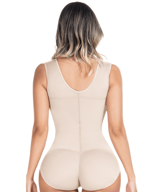Fajas Postpartum Panty Shapewear Bodysuit with Built-in Bra