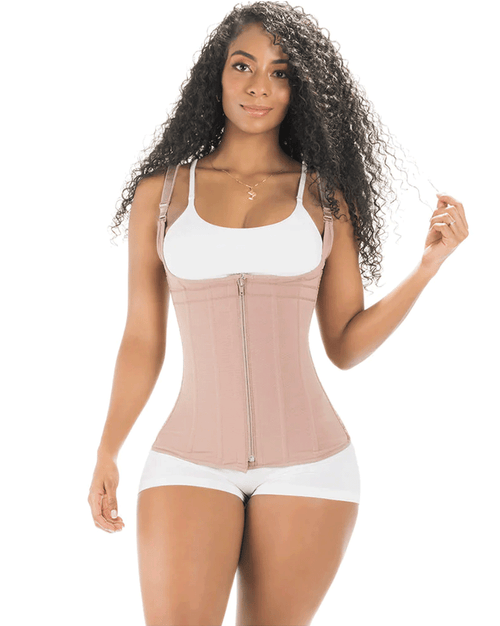 Colombian Fajas Open Bust Vest Girdle Stage 2 Postpartum Shaper