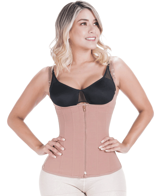 Colombian Fajas Open Bust Vest Girdle Stage 2 Postpartum Shaper