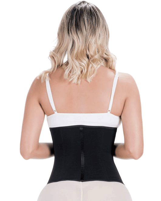 Fajas Tummy Control Waist Cincher Open Bust Girdle Daily Use Garment Powernet