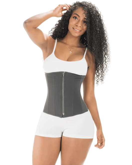Fajas Tummy Control Waist Cincher Open Bust Girdle Daily Use Garment Powernet