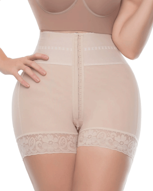 Fajas Butt Lifter Tummy Control High Waisted Mid Thigh Shaper Shorts