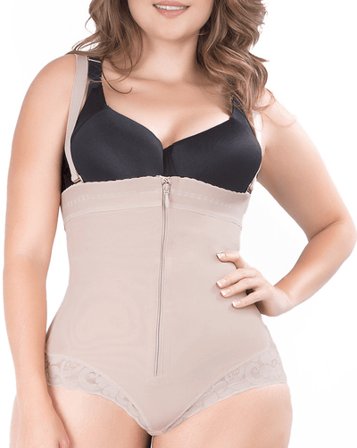 Fajas Butt Lifting Strapless Shapewear Bodysuit