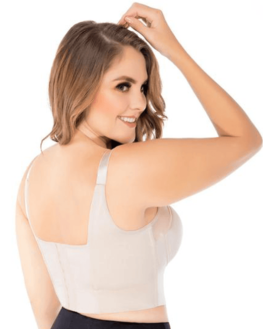 Final Sale Clearance Fajas Extra Firm Control Full Cup Bra with Side Support