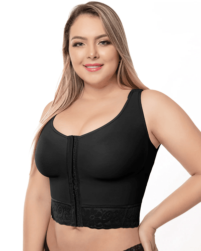 Fajas Post Op High Compression Waist Length Posture Corrector Bra