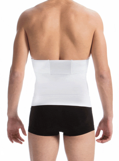 Final Sale Clearance Men's Waist Control Girdle Firm Body Shaping With Back Splints