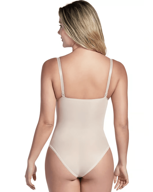 Convertible Strap Thermal Panty Bodysuit