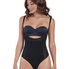 Thermal Open Bust Panty Bodysuit