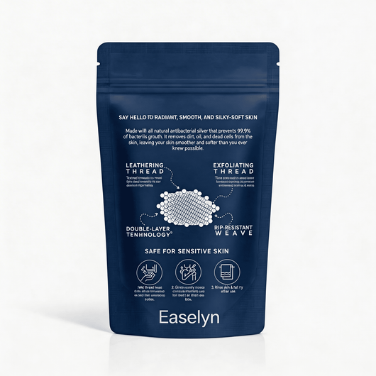 Easelyn's Exfoliating Antibacterial Shower Towel