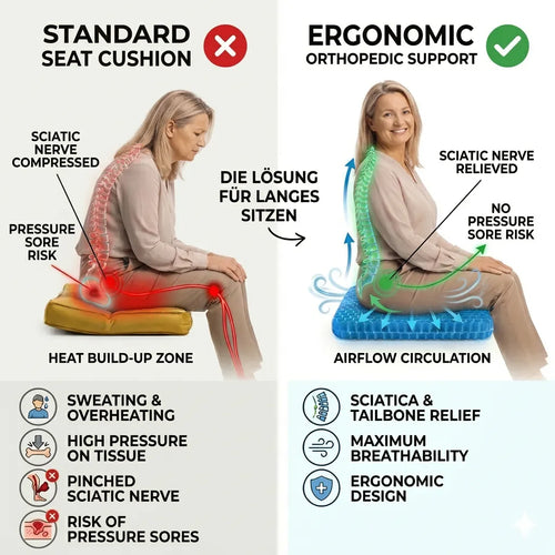 Gel Seat Cushion Pro