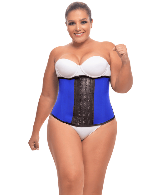Colombian Waist Trainer 5030 - Firm Compression Latex Cincher With Hook-And-Eye Closure