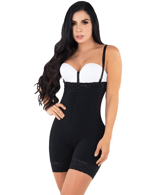 High-Waisted Colombian Butt Shaper Fajas With Medium-To-High Compression