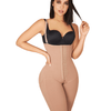 Long Bodyshaper With Covered Back And Perineal Zipper - 3011