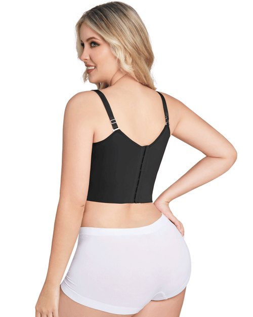 Max Back Coverage Bra 6050 Wireless Smoothing Bra With Full Back Coverage