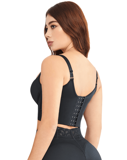 Max Back Coverage Bra 6050 Wireless Smoothing Bra With Full Back Coverage