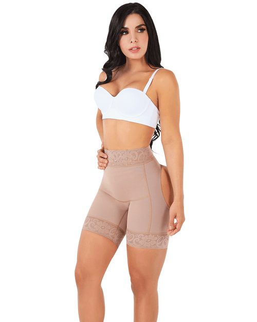 Shorts Gluteus Enhancer Open Holes - 4501