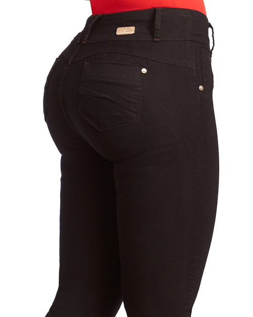 Butt Lifting Jeans Wide Waistband