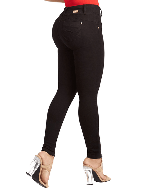 Butt Lifting Jeans Wide Waistband