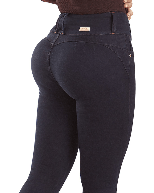 Colombian Butt Lifter Skinny Jeans - Dark