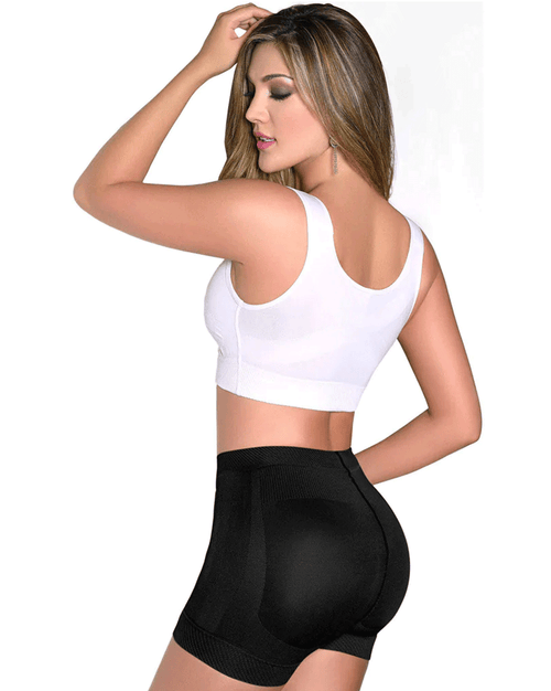 High Waist Butt Lifting Mid-Thigh Shaping Shorts