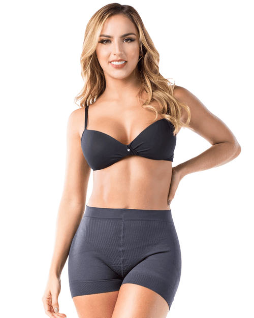 High Waist Butt Lifting Mid-Thigh Shaping Shorts