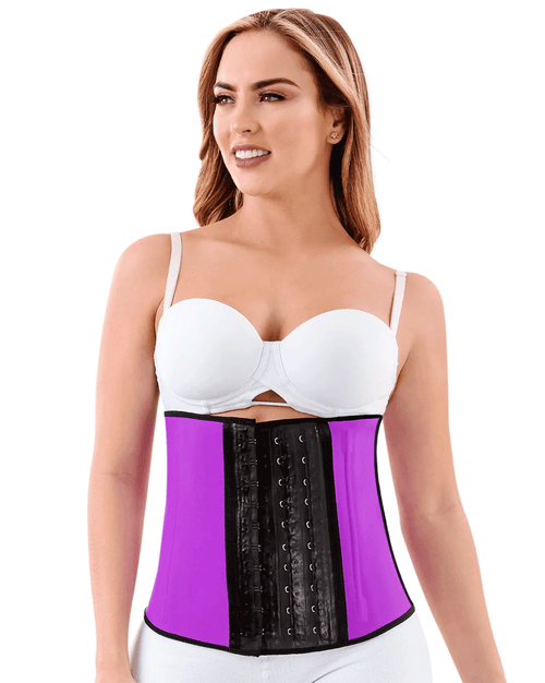 Latex Waist Trainer Cincher With 3 Rows Of Hooks For Workouts