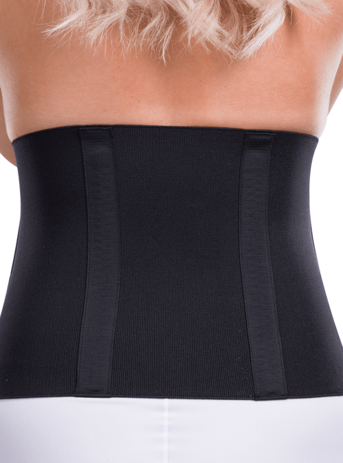 Kpress 9 inch- Unisex abdominal binder - 2 adjustable cross panels
