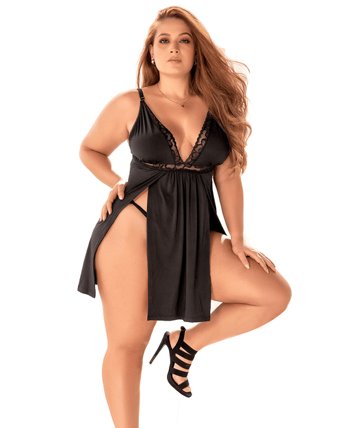 Babydoll with Matching G-String 7341X
