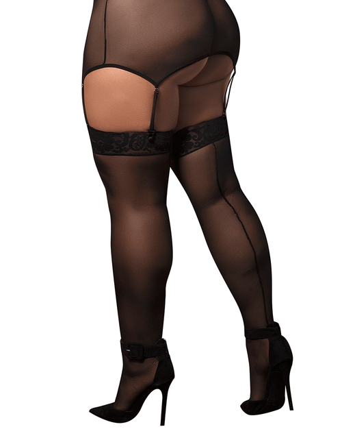 Mesh Thigh Highs 1094X