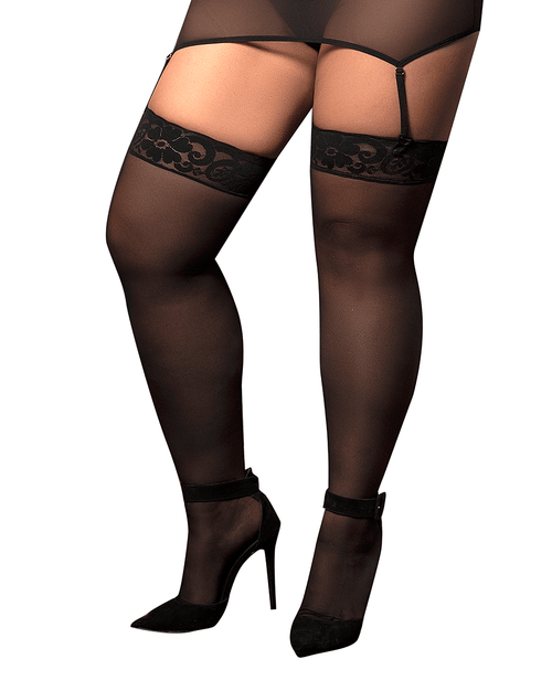 Mesh Thigh Highs 1094X