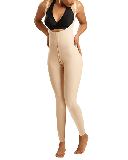 Compression Bodysuit For Bbl Fat Transfer - Ankle Length