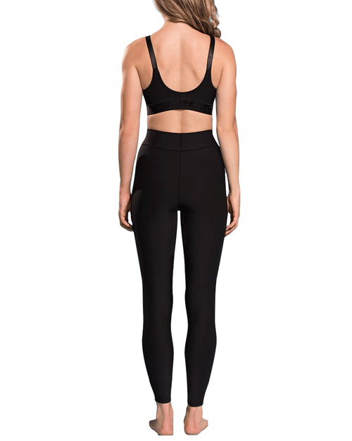 Compression Leggings with Wide Waistband TriFlex Fabric All Day Support
