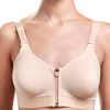 Flexfit Ultra Low Coverage Zip-front Bra - Beige