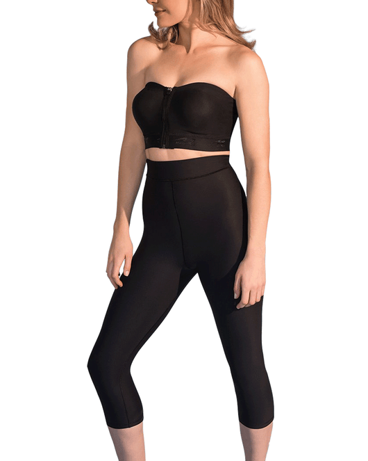 High-waist Capris