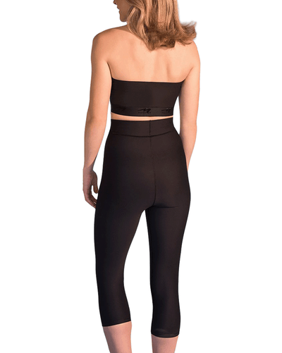 High-waist Capris