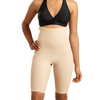 High-Waist Shapewear Shorts Girdle with Separating Zippers and Above-the-Knee Coverage