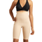 High-Waist Shapewear Shorts Girdle with Separating Zippers and Above-the-Knee Coverage