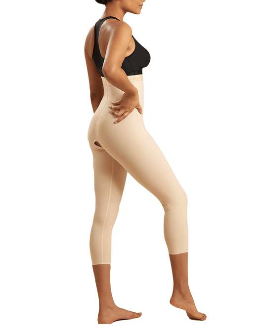 High-waist Zipperless Girdle - Calf Length