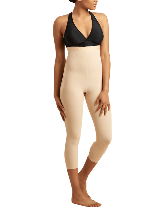 High-waist Zipperless Girdle - Calf Length