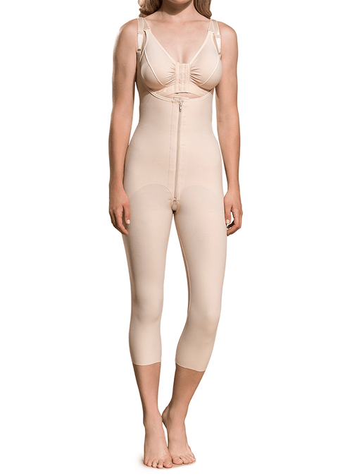 Girdle with Open Buttocks, Sacral Pads and Above-the-Knee Length