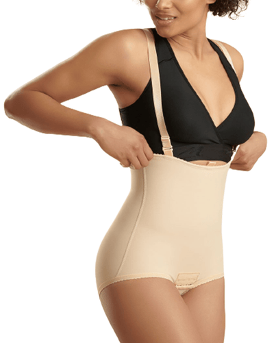 Reinforced Girdle with Layered Panels - Bikini Length