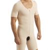 SHORT-SLEEVE BODYSUIT - Beige