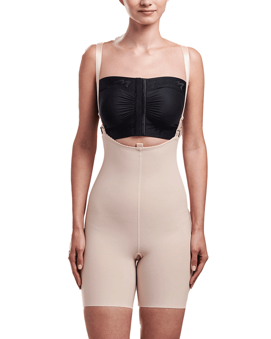Zipperless Girdle With Suspenders