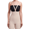 Zipperless Girdle With Suspenders And Targeted Compression