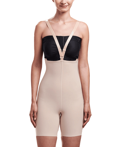 Zipperless Girdle With Suspenders