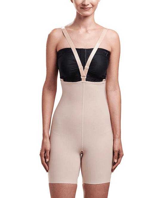 Zipperless Girdle With Suspenders