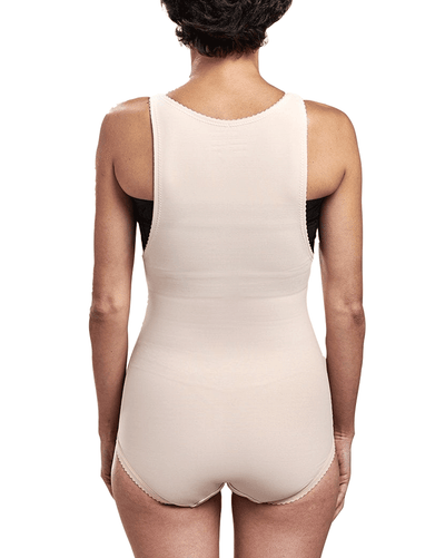 Zipperless Girdle With Suspenders - Bikini Length