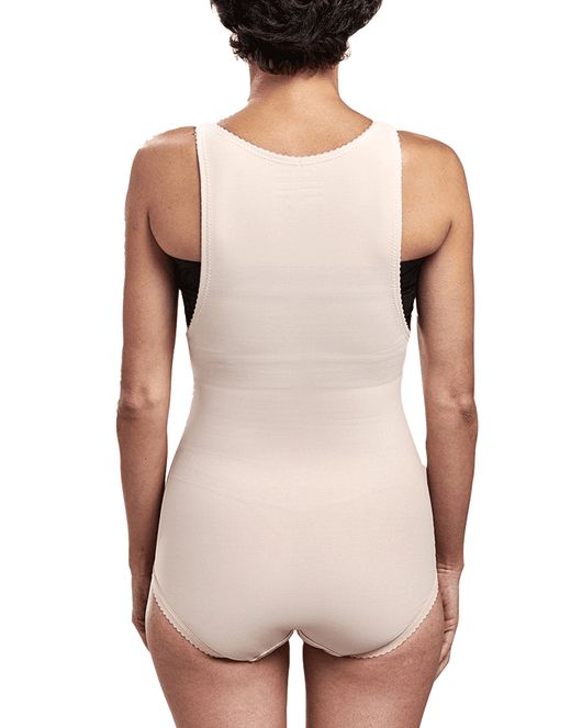 Zipperless Girdle With Suspenders - Bikini Length