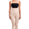 Zipperless Girdle With Suspenders - Calf Length - Beige